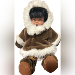 KIPMIK INUIT DOLL ALASKA SOUVENIR PLUSH